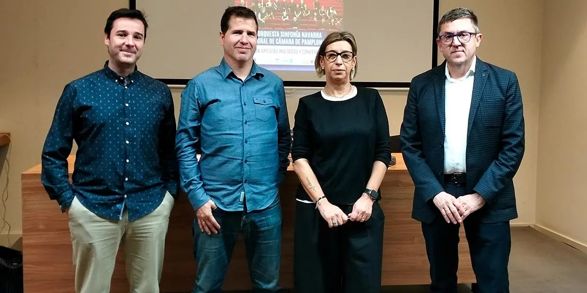 Presentaci&oacute;n del concierto sinf&oacute;nico para conmemorar el 125 aniversario del nacimiento del m&uacute;sico Fernando Remacha