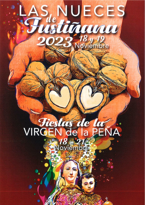 Programa de Fiestas en honor a la Virgen de la Peña 2023 en Fustiñana