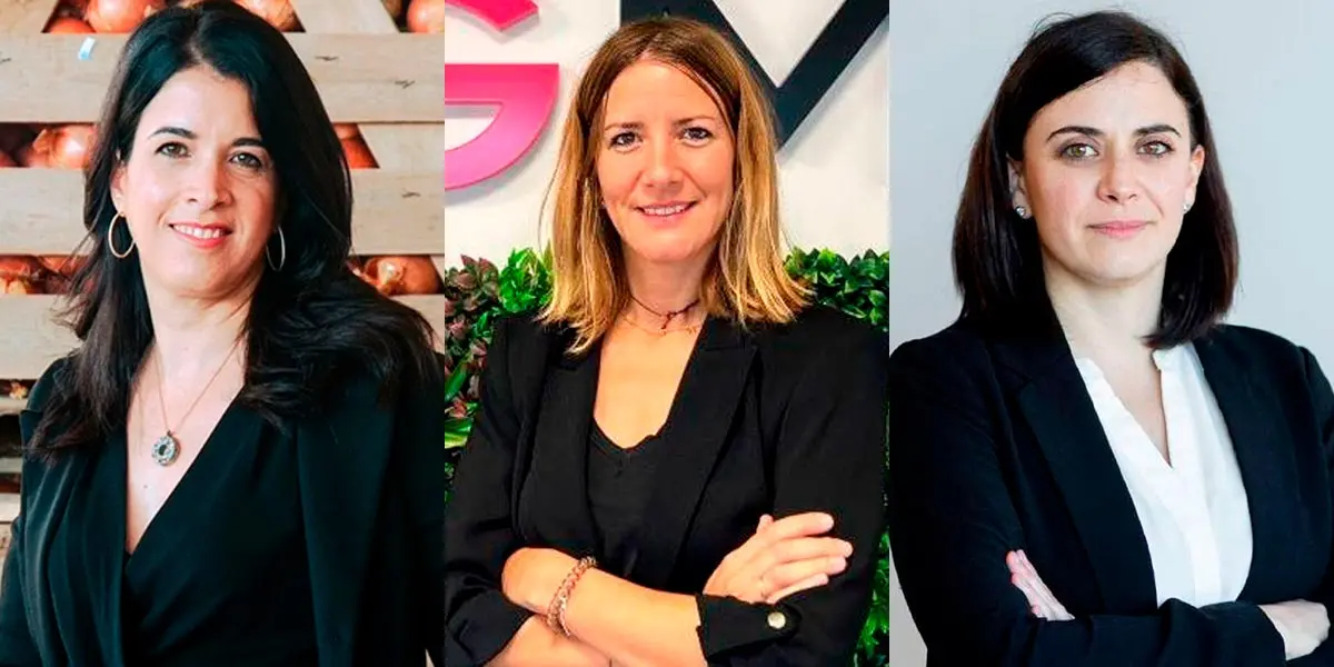 Beatriz Marchite, Elisa Manero y Mar&iacute;a Mena