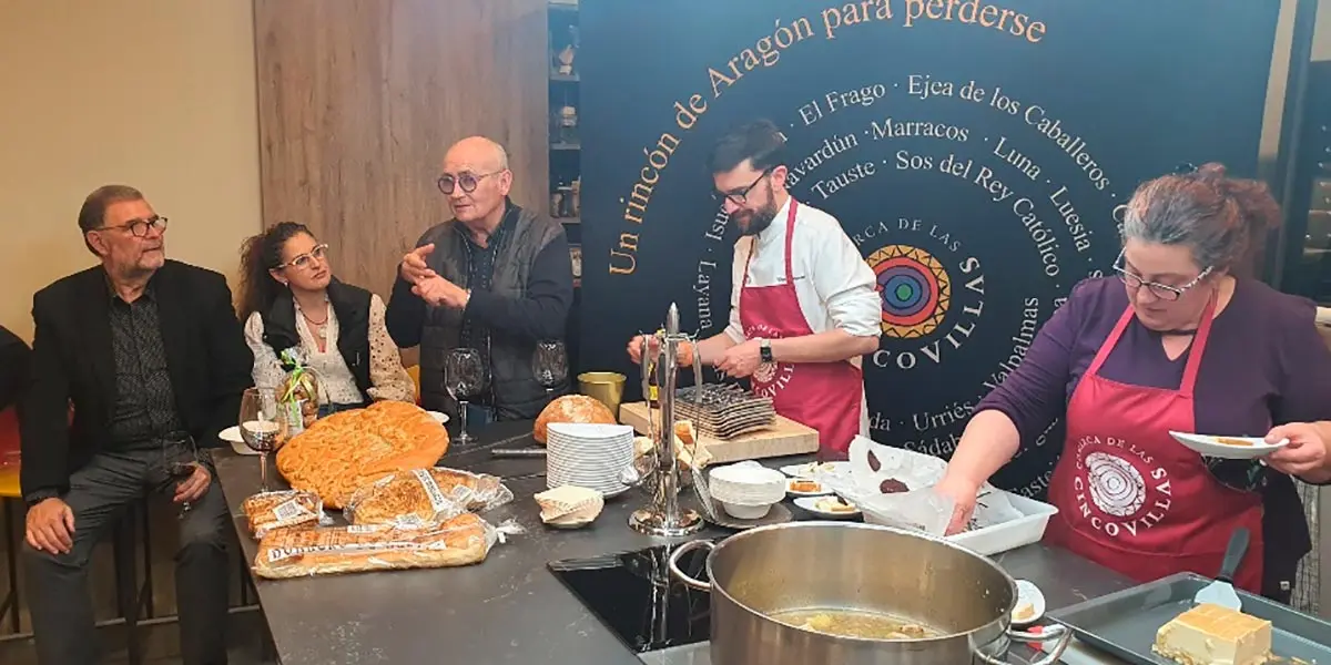 La Comarca de Cinco Villas puso en marcha este marcha, y van doce a&ntilde;os, su Semana Gastroalimentaria de las Cinco Villas