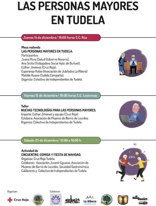Jornadas &lsquo;Las personas mayores en Tudela&rsquo;