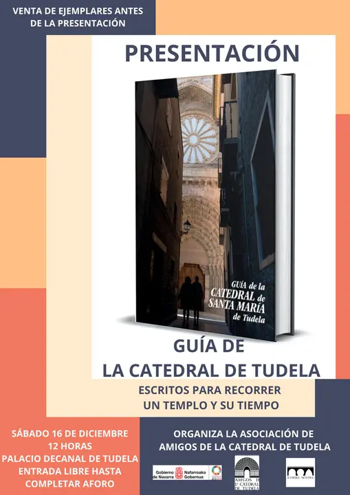 Presentaci&oacute;n en Tudela del libro &lsquo;Gu&iacute;a de la Catedral de Santa Mar&iacute;a de Tudela&rsquo;
