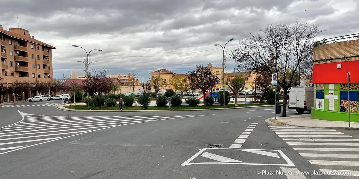 Plaza de la Estaci&oacute;n de Tudela 1
