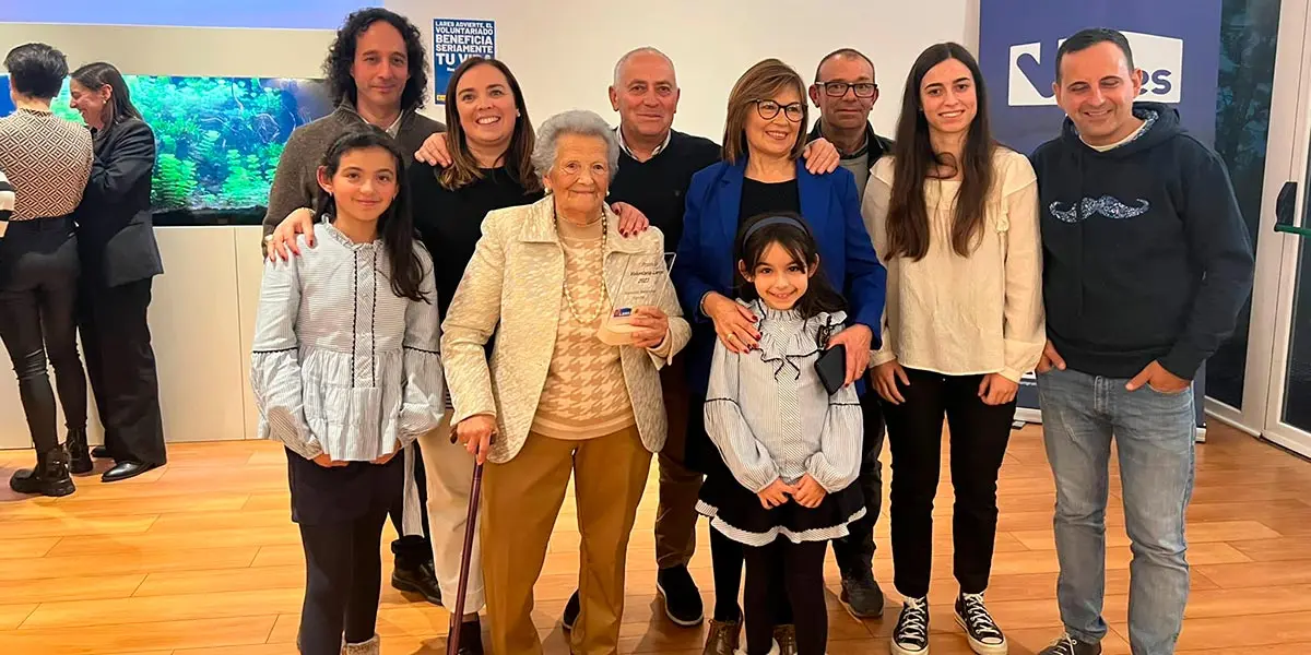 Asun con la familia