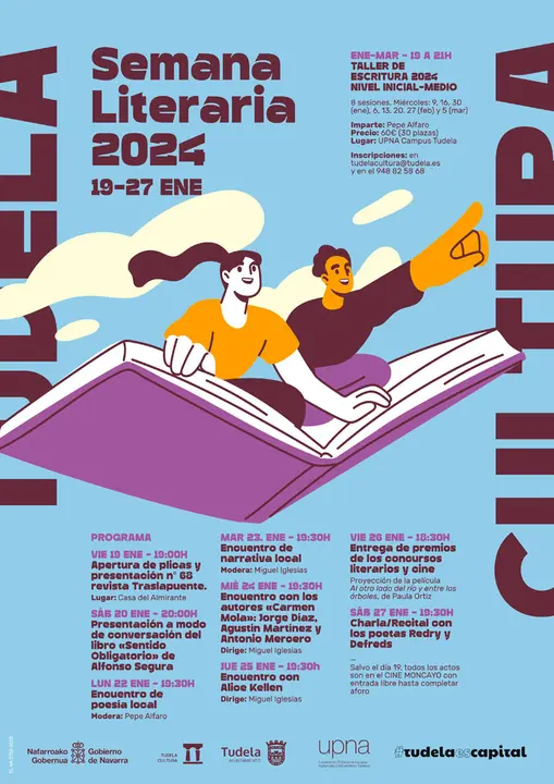 Semana Literaria 2024 en Tudela