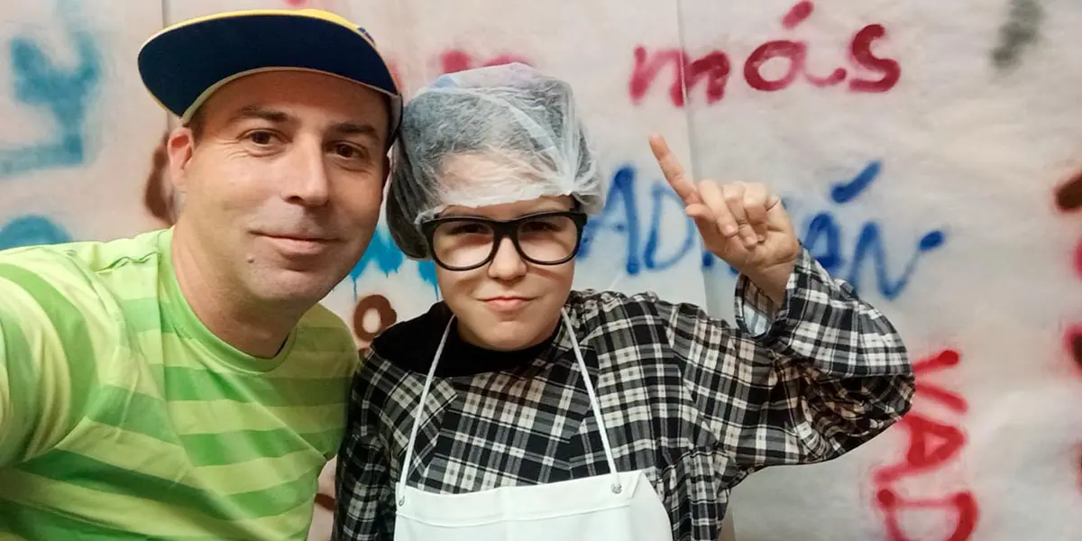 Eva Fern&aacute;ndez hizo de madre enfadada