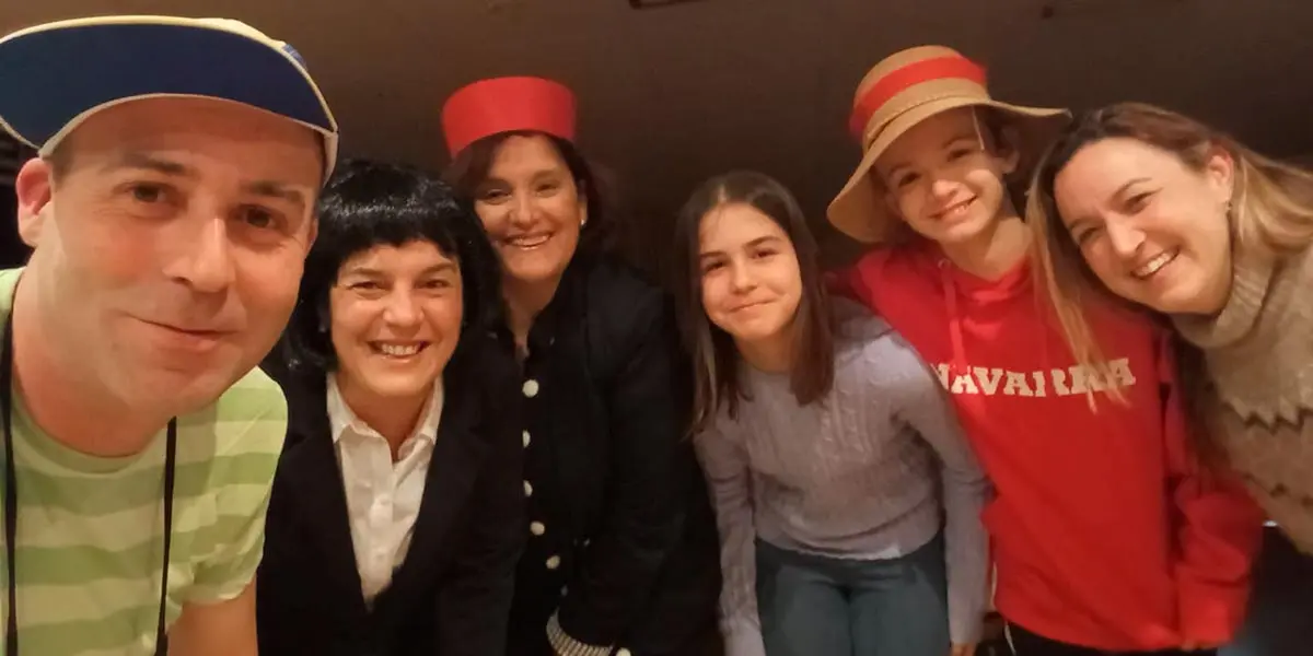 Raquel Ruiz, Elena Martinez, Oihane Pardo y Eva Fern&aacute;ndez, las chicas de Tudela Airlines