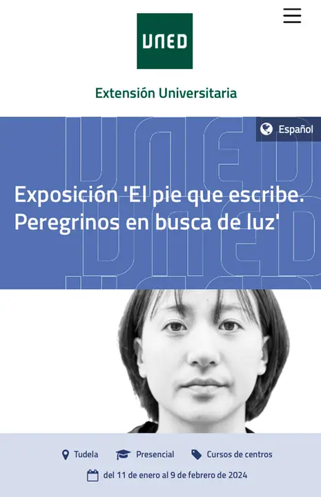 Exposici&oacute;n en Tudela &lsquo;El pie que escribe. Peregrinos en busca de luz&rsquo; de Patricio S&aacute;nchez J&aacute;uregui