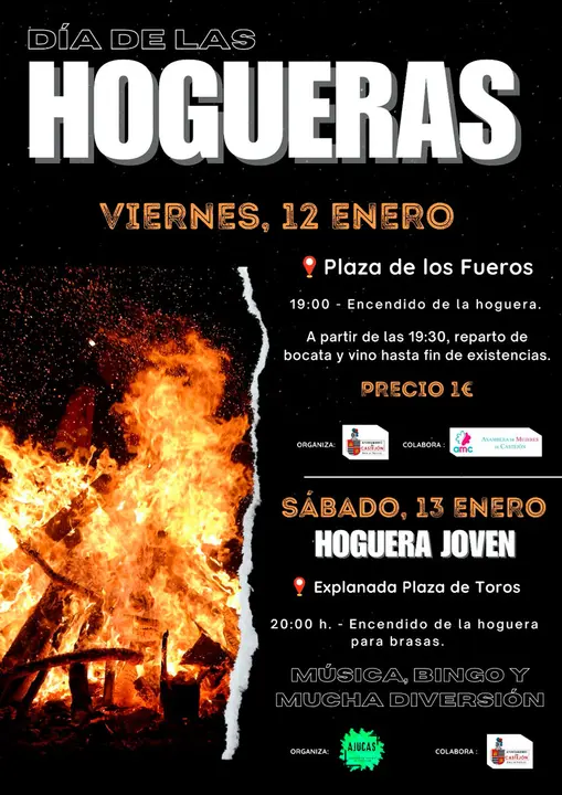 Hogueras de San Ant&oacute;n 2024 en Castej&oacute;n