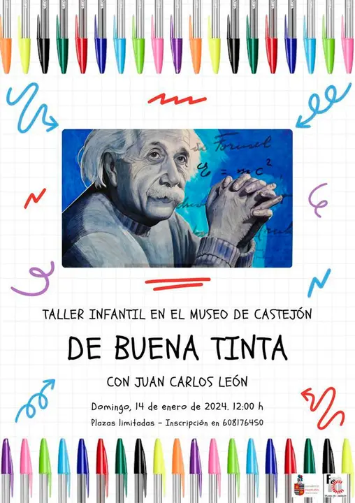 Taller infantil en Castej&oacute;n &lsquo;De buena tinta&rsquo;
