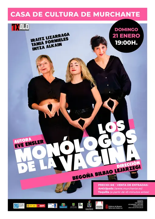 Teatro en Murchante &lsquo;Los mon&oacute;logos de la vagina&rsquo;