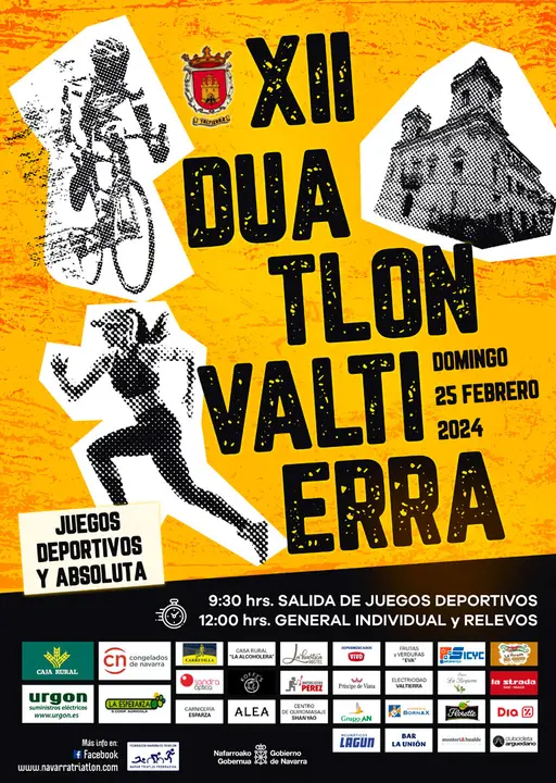 XII Duatl&oacute;n 2024 en Valtierra