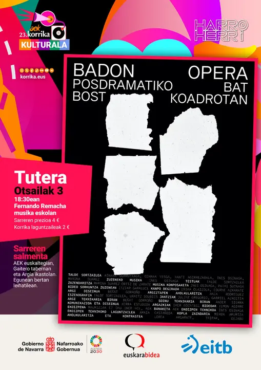 &Oacute;pera en Tudela &lsquo;Badon&rsquo;