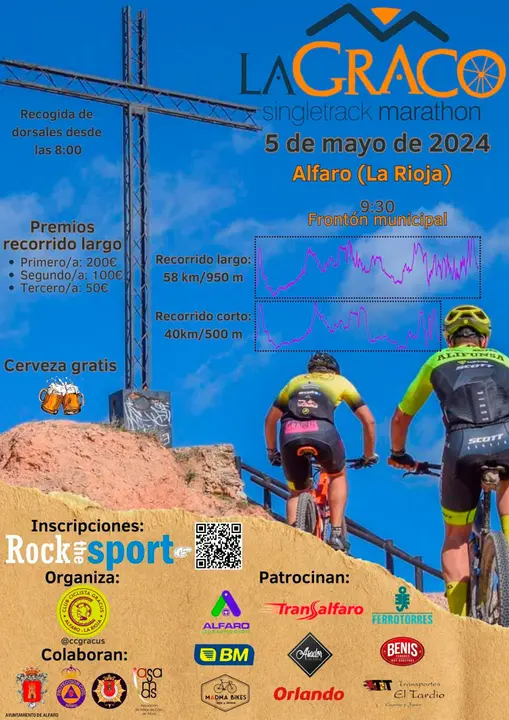 Carrera BTT La Graco 2024 en Alfaro