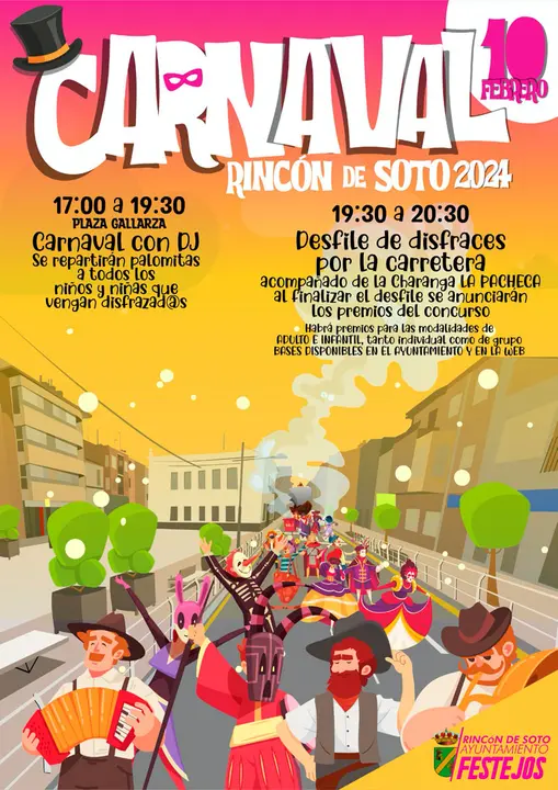 Carnaval 2024 en Rinc&oacute;n de Soto