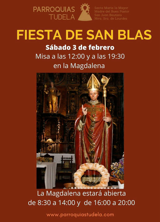 Fiesta de San Blas 2024 en Tudela