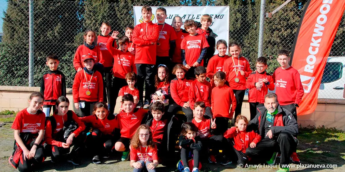 Participantes en el XXIV Campeonato de Atletismo Moncayo La Ribera