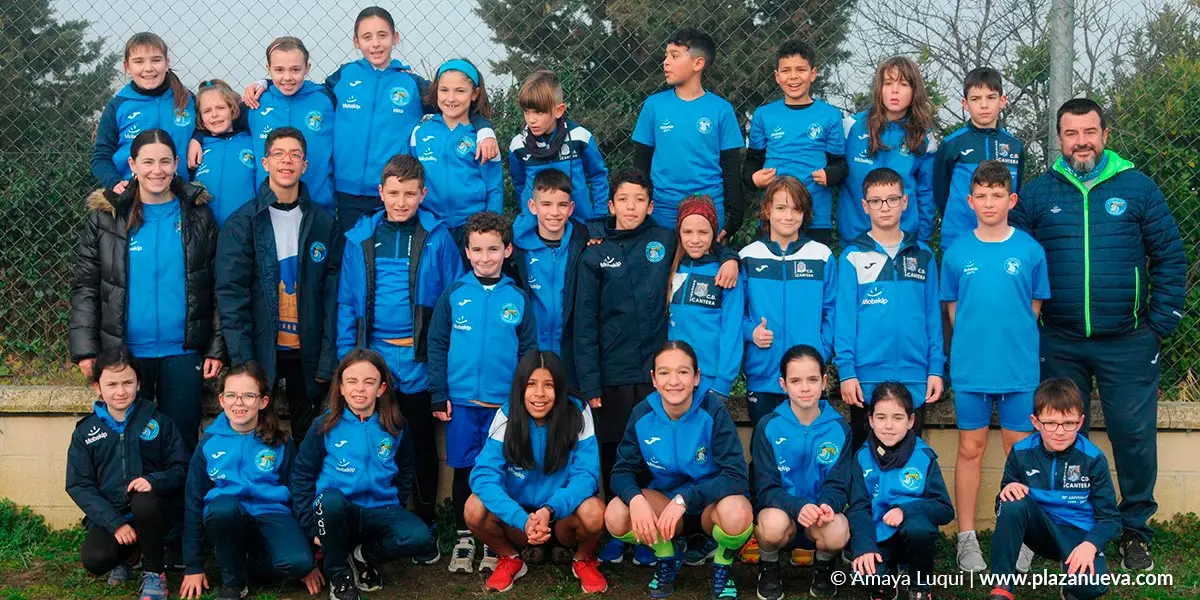 Participantes en el XXIV Campeonato de Atletismo Moncayo La Ribera