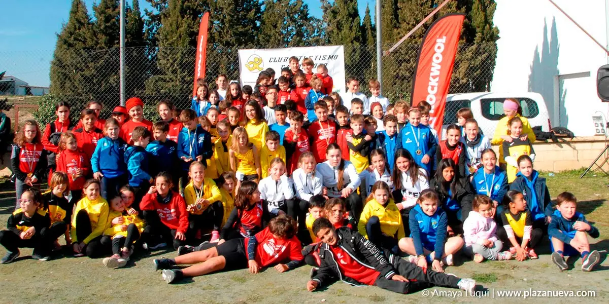 Participantes en el XXIV Campeonato de Atletismo Moncayo La Ribera