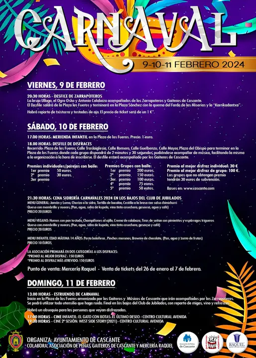 Carnaval 2024 en Cascante