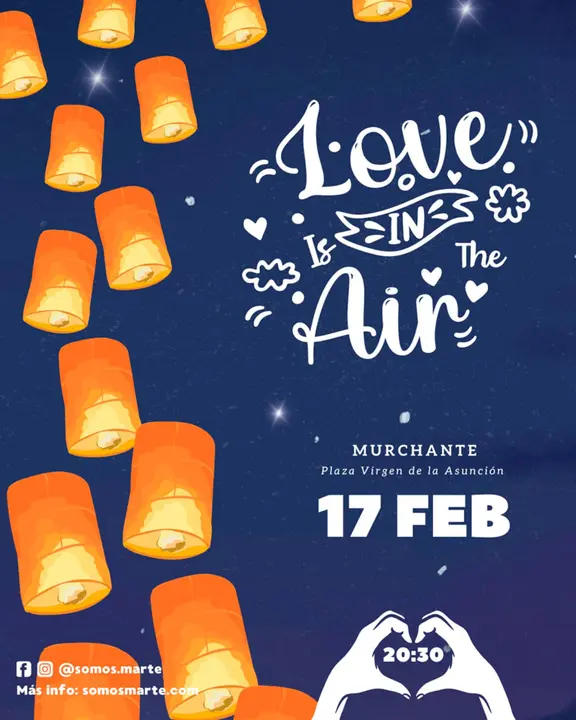 Suelta de farolillos &lsquo;Love is in the Air&rsquo; 2024 en Murchante