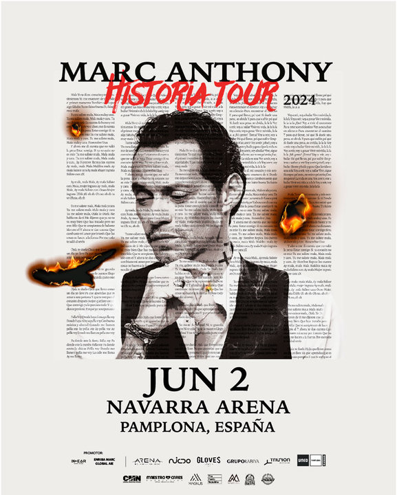 Concierto en Pamplona ‘Historia Tour’ de Marc Anthony