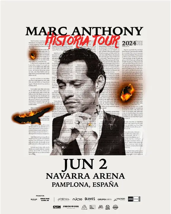Concierto en Pamplona &lsquo;Historia Tour&rsquo; de Marc Anthony