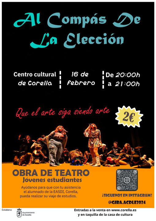 Teatro en Corella ‘Al compás de la elección’