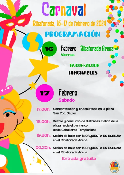 Carnaval 2024 en Ribaforada
