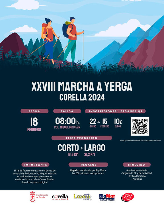 XXVIII Marcha a Yerga 2024 en Corella