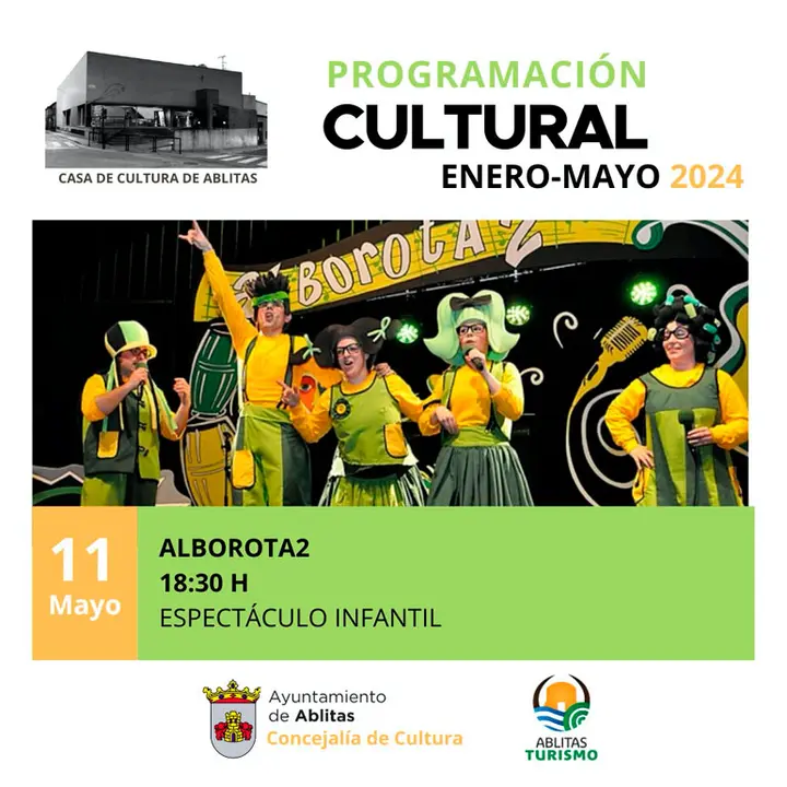 Espect&aacute;culo infantil en Ablitas &lsquo;Alborota2&rsquo;
