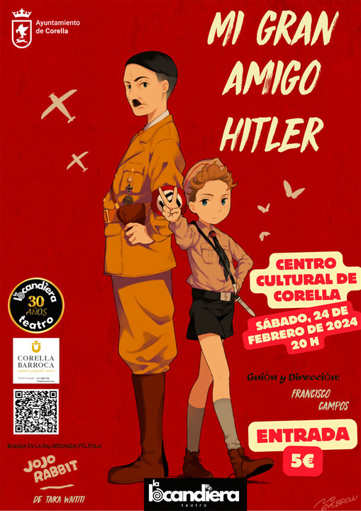 Teatro en Corella ‘Mi gran amigo Hitler’