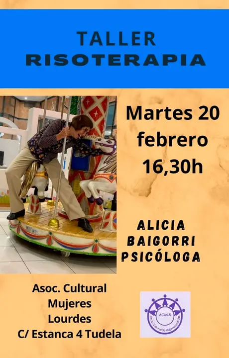 Taller en Tudela de risoterapia