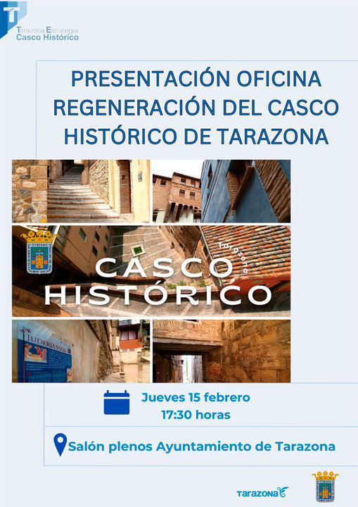 Presentación oficina regeneración casco histórico Tarazona