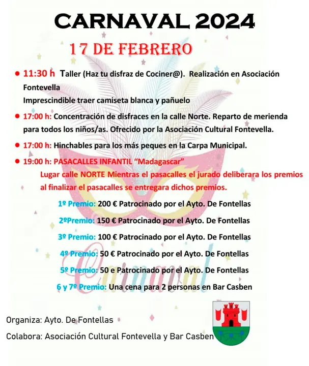 Carnaval 2024 en Fontellas