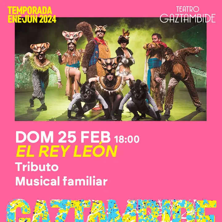 Musical familiar en Tudela &lsquo;Tributo El Rey Le&oacute;n&rsquo;