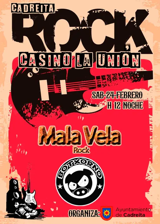 Concierto en Cadreita de Mala Vela y Botxorno