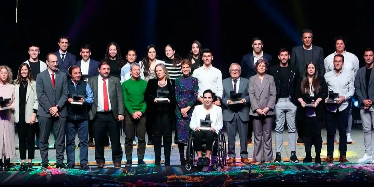 Todos los premiados de los Galardones del Deporte Navarro 2023