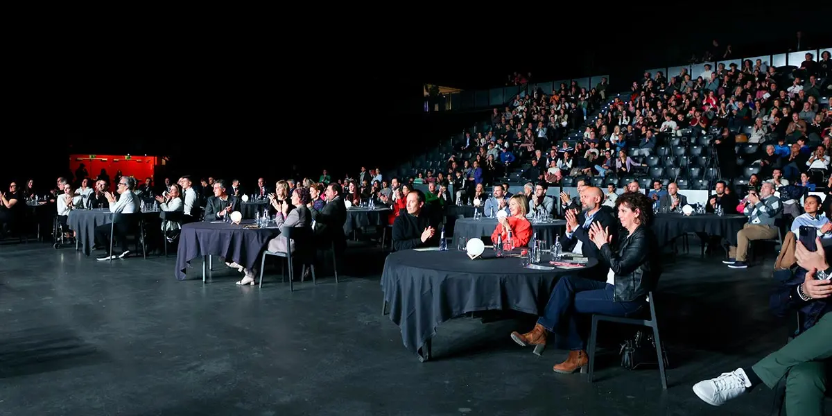 P&uacute;blico que acudi&oacute; a la gala