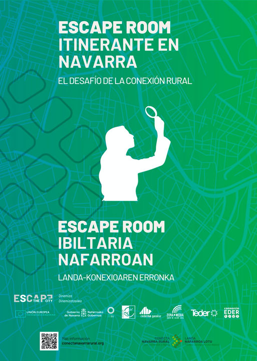 Escape rooms itinerantes Conecta Navarra Rural