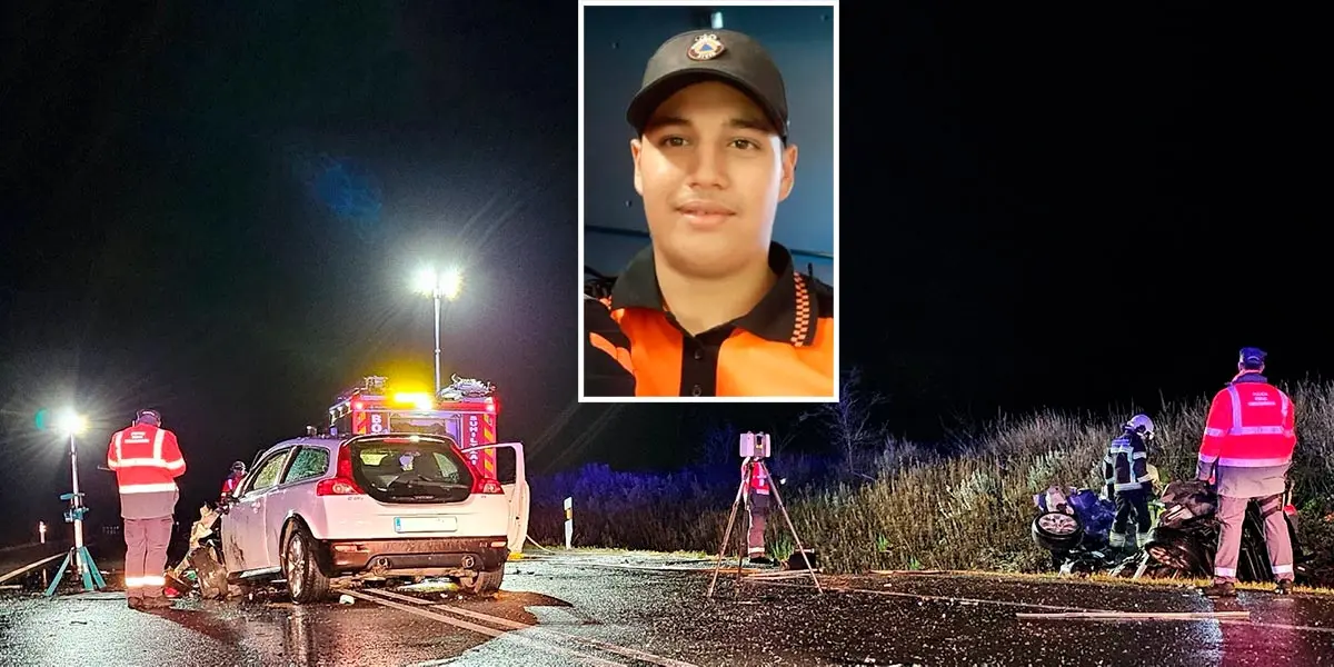 Anas Radi, fallecido en el accidente de la N121 en Olite