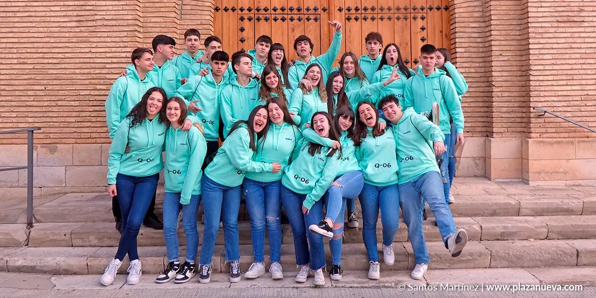 Participantes en la celebraci&oacute;n de los quintos 2006 de Murchante 3