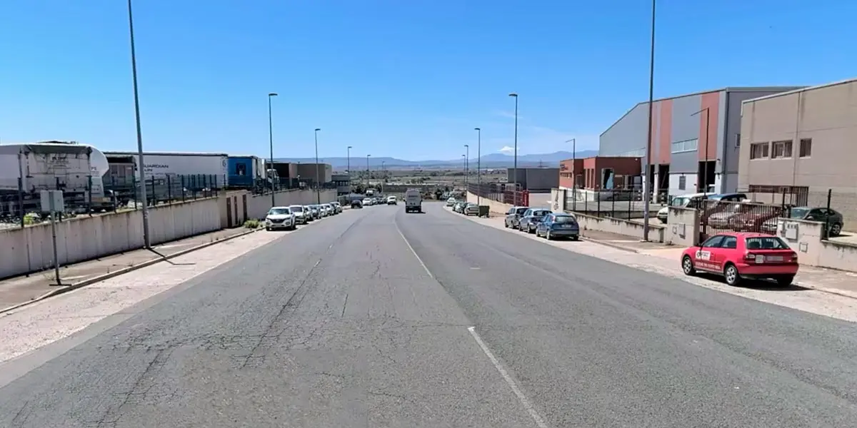 Calle Comunidad Foral de Navarra del Pol&iacute;gono Industrial Las Labradas