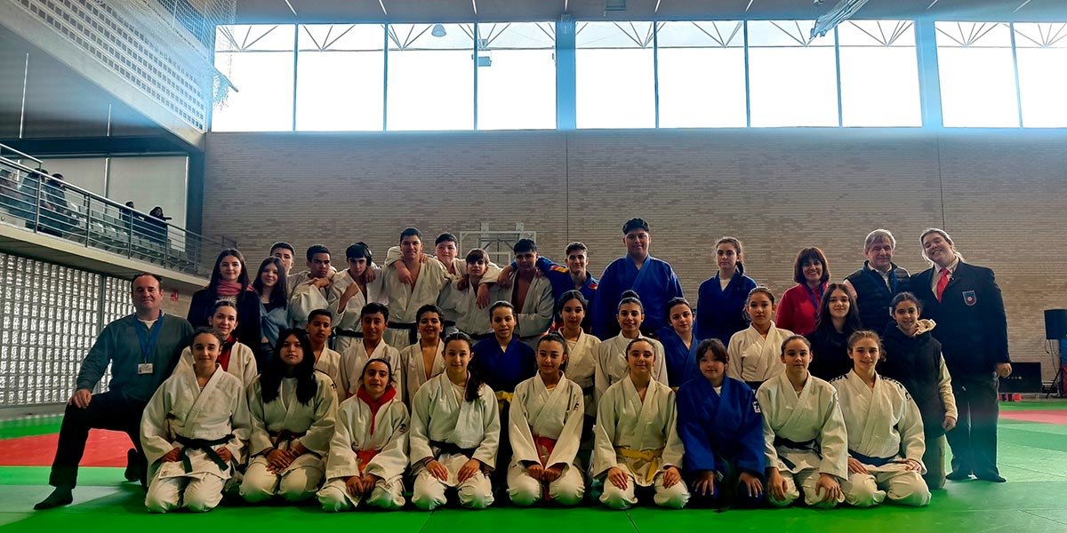 Parcipantes en la Segunda Fase de los Juegos Deportivos de Judo Infantil y Cadete del Shogun