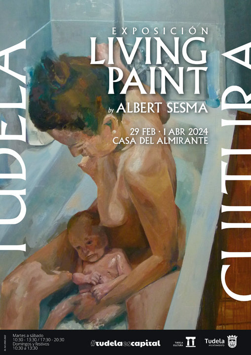 Exposición en Tudela ‘Living Paint’ de Albert Sesma