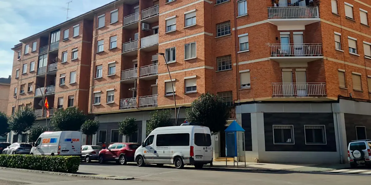 Imagen de la zona de Ejea de los Caballeros en la que se llevar&aacute; a cabo el plan de regeneraci&oacute;n