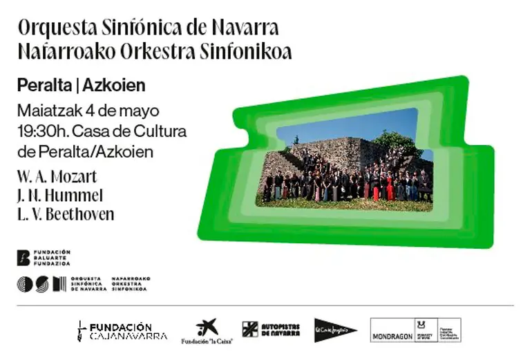 Concierto en Peralta de la Orquesta Sinf&oacute;nica de Navarra