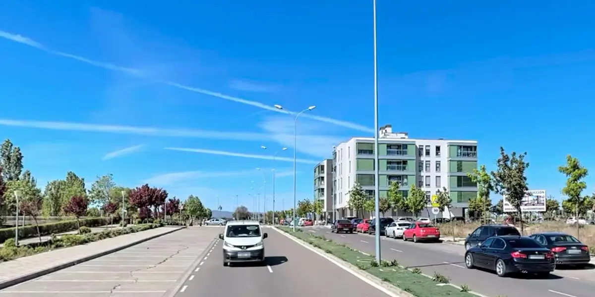 Paseo de los Poetas de Tudela, entre el Vial de Merindades y la avenida Narangel