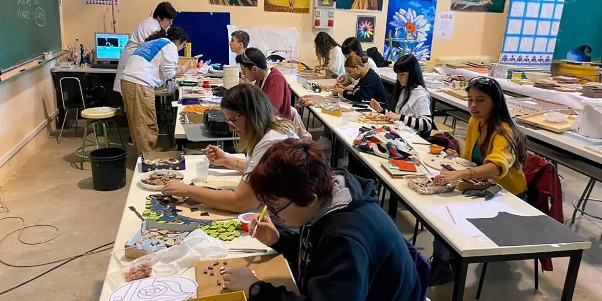Alumnos de la Escuela de Arte y Superior de Dise&ntilde;o de Corella 1