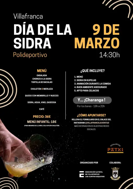 D&iacute;a de la Sidra 2024 en Villafranca